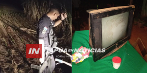 RECUPERAN OBJETOS HURTADOS DE UN DOMICILIO EN NATALIO