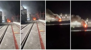 Yacyretá informa que restablecimiento de unidad incendiada llevaría unos 60 días