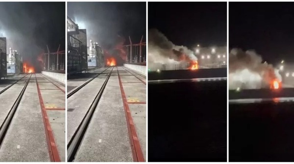 Yacyretá informa que restablecimiento de unidad incendiada llevaría unos 60 días