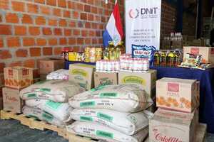 DNIT distribuye más de 4.600 kilos de mercaderías incautadas a entidades solidarias - ADN Digital