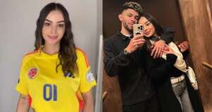 La Nación / Cancelan en Colombia a la novia de Enciso, mientras él la presume en redes