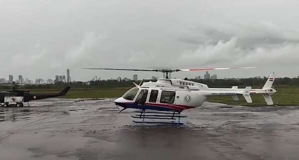 Peña resalta que cedió uso del helicóptero presidencial para auxiliar a embarazada y recibe críticas - Nacionales - ABC Color