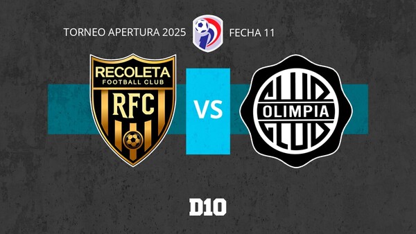 Recoleta vs. Olimpia: Paso a paso