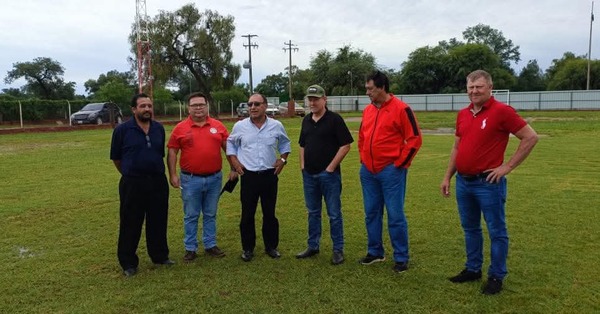 La APF y la UFI inspeccionan el estadio Departamental de Boquerón para su certificación