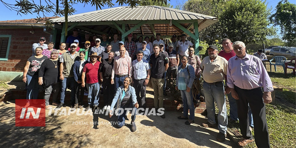 PRODUCTORES DE CAMBYRETÁ ITAPÚA RECIBEN PRIMER DESEMBOLSO DE PROYECTO PIMA