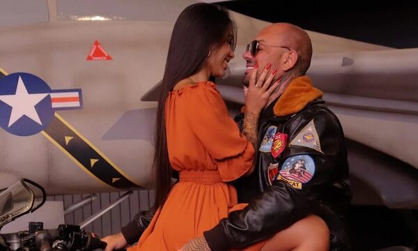 La modelo y piloto Nara Arzamendia se mandó una escena de película con su chuli