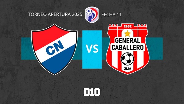 Nacional vs. General Caballero: Paso a paso