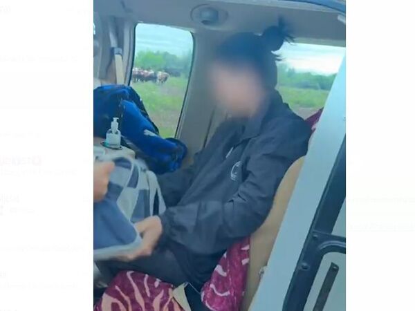 (VIDEO). Presidente Santiago Peña ordena traslado de una paciente en el helicóptero presidencial