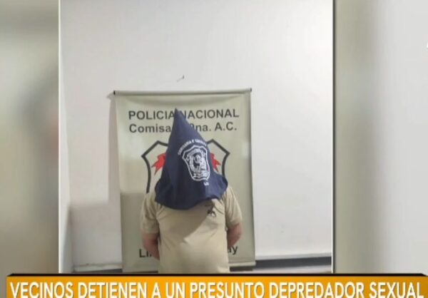 Vecinos detienen a un presunto abusador en Limpio