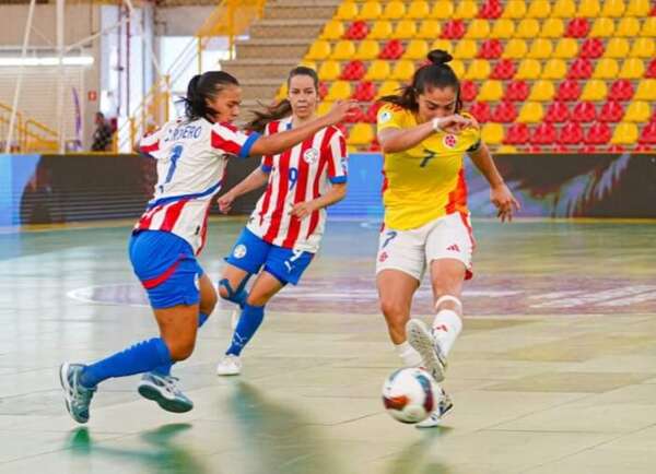 Copa América de futsal FIFA femenino: Colombia frustra sueño albirrojo - Polideportivo - ABC Color