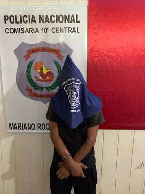 Capturan a peligroso delincuente tras robo agravado en Mariano Roque Alonso - Policiales - ABC Color