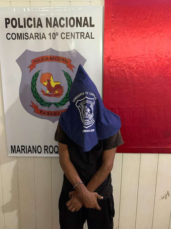 Capturan a peligroso delincuente tras robo agravado en Mariano Roque Alonso - Policiales - ABC Color