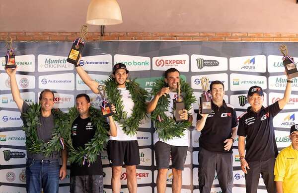 CNR-2ª Fecha-Rally de San Pedro: Migue, Ale y Diego: El podio final - ABC Motor - ABC Color