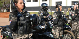 Mujeres “Lince” listas para patrullar las calles