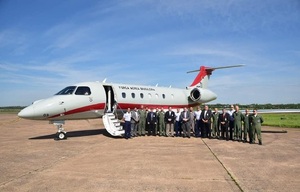Avión laboratorio brasileño sobrevuela aeropuertos de nuestro país para verificar sistemas de navegación - OviedoPress