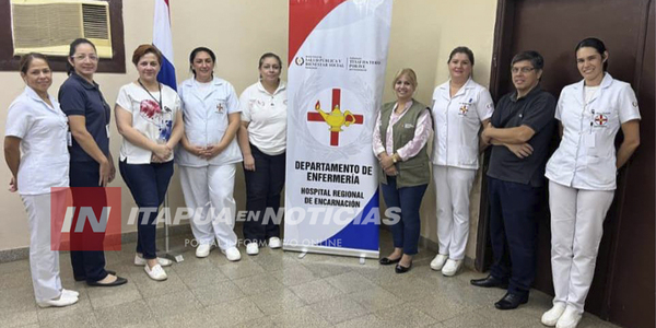 ENFERMERÍA REFUERZA SU PREPARACIÓN PARA BRINDAR ATENCIÓN EN EL HOSPITAL GENERAL DE ITAPÚA