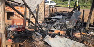 PERRO MURIÓ CALCINADO TRAS INCENDIO EN UNA CASILLA EN CAMBYRETÁ