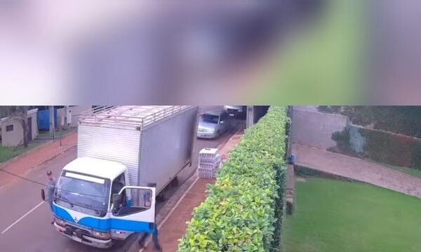(VIDEO)Asalto tipo comando en Hohenau: Delincuentes se llevaron casi 200 palos
