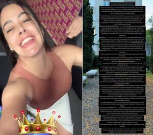 “La gente no sabe todo lo que pasé para estar hoy acá, de pie”: el descargo de Larissa Riquelme