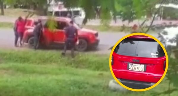 Conductor en estado etílico atropelló barreras policiales en CDE - SNT