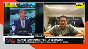 Accidente en la Costanera: ¿Municipalidad sabía de los defectos en la bicisenda desde hace 21 días? - Mesa de Periodistas - ABC Color