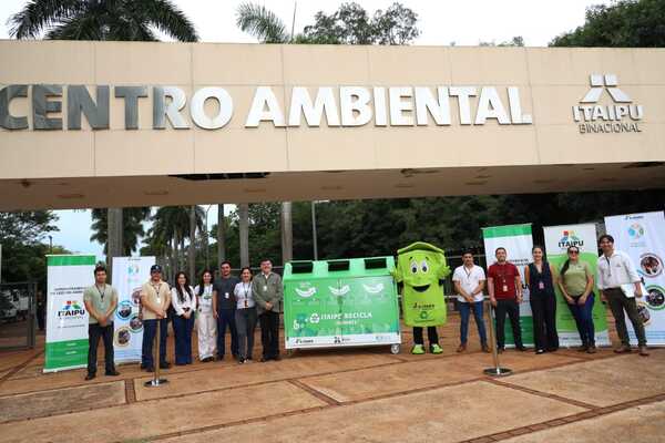 Itaipú habilita nuevos puntos de reciclaje en Hernandarias y su área de influencia - ADN Digital