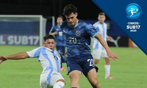 Durísima caída de Paraguay ante Argentina en el Sudamericano Sub 17