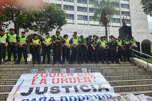 Repudian operativo policial que no permitió acto en memoria de Rodrigo Quintana - 1000 Noticias