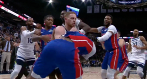 Versus / Siete expulsados por una pelea en la NBA