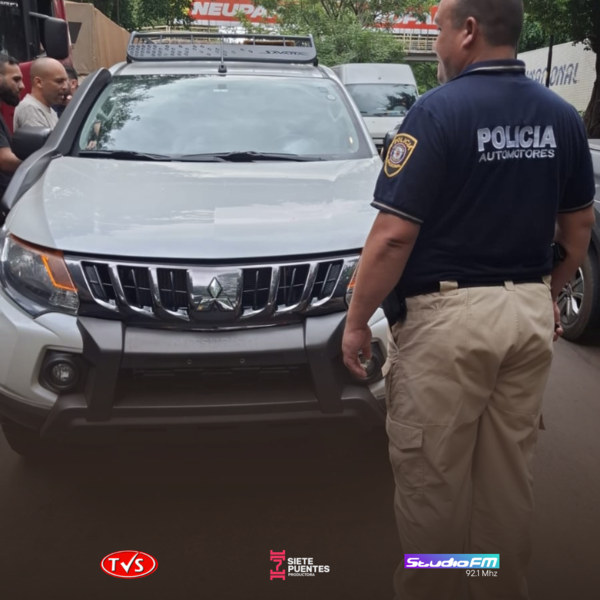 Recuperan en Paraguay camioneta robada en Brasil tras operativo policial - TVS