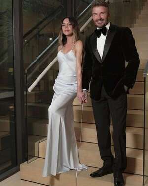 Beckham celebró sus 50 años con invitados de la talla de Nadia Ferreira y Marc Anthony, Leo Messi y Anto Roccuzzo - Gente - ABC Color