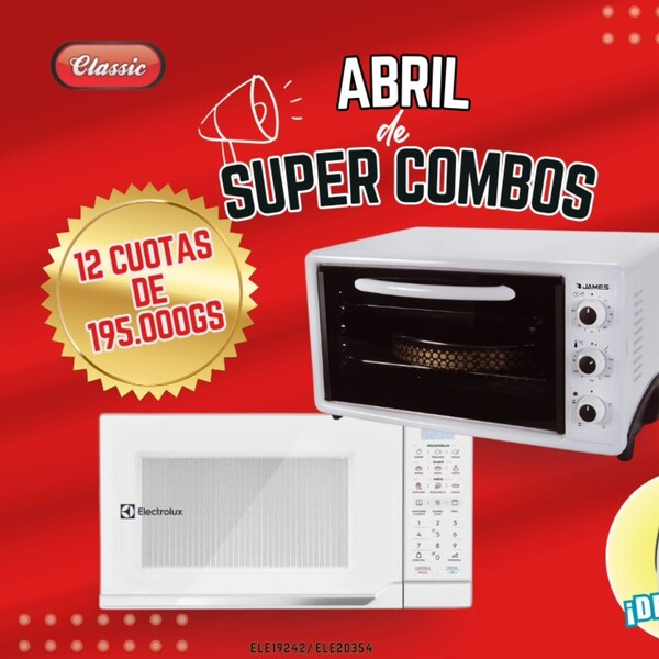 Classic motos lanza promoción de super combos para renovar el hogar en abril
