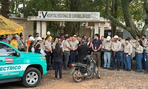 ANDE inicia relevamiento de infraestructura eléctrica en hospitales de Caaguazú, Guairá y Caazapá - OviedoPress
