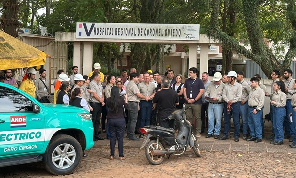 ANDE inicia relevamiento de infraestructura eléctrica en hospitales de Caaguazú, Guairá y Caazapá - OviedoPress