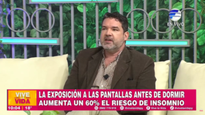 Exposición a las pantallas antes de dormir aumenta el riesgo de insomnio