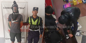 DETUVIERON AL SUPUESTO «FALSO LADRÓN» EN CNEL. BOGADO