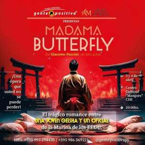 MADAME BUTTERFLY, PRIMERA ÓPERA EN CDE