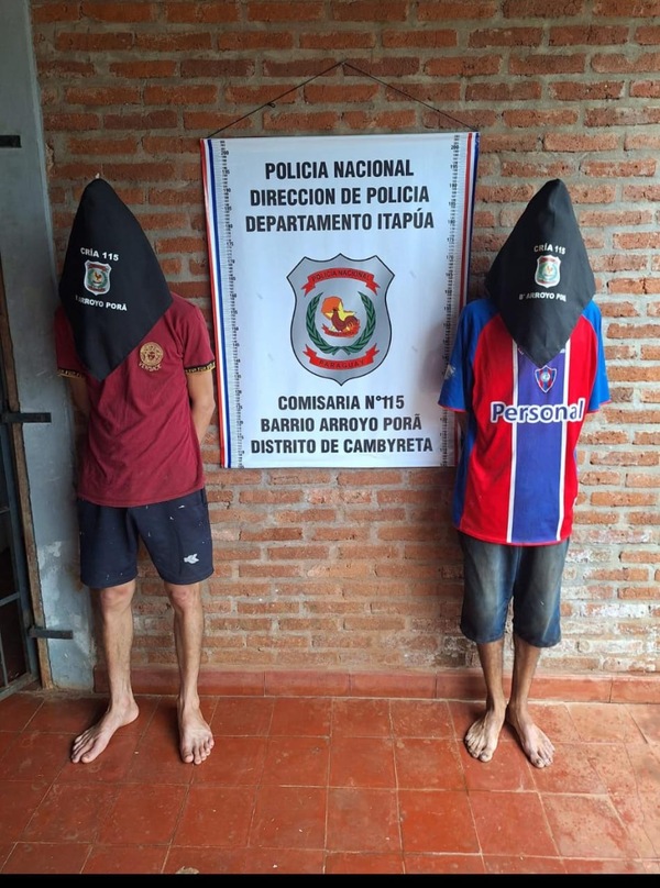 Detienen a dos hombres con orden de captura por reducción