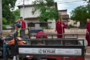 Aspirantes a policías fueron usados como barrenderos en Pilar - SNT