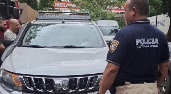 Camioneta robada en Brasil es recuperada en Ciudad del Este