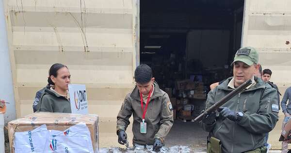 La Nación / Incautan componentes de armas de fuego en el Aeropuerto Silvio Pettirossi