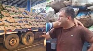 No era contrabando: escándalo tras errónea incautación de carga de mandioca