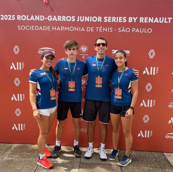 Comienza en San Pablo la Serie Roland Garros - Brasil con tres paraguayos