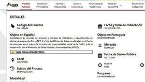 Nuevo llamado de muebles de Itaipú ahora sería para brasileños