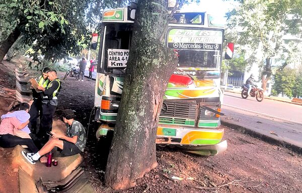 “Bus chatarra” pierde frenos y choca contra un árbol, dejando varios heridos - La Clave