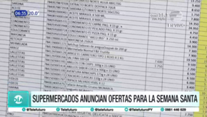 Supermercados anuncian ofertas para Semana Santa