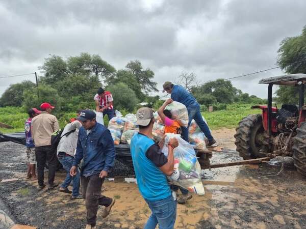 SEN entrega kits de alimentos a comunidades aisladas en el Chaco
