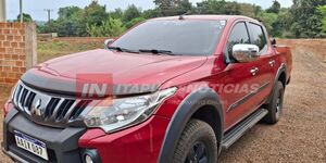 HURTARON UNA CAMIONETA EN SAN RAFAEL DEL PARANÁ 