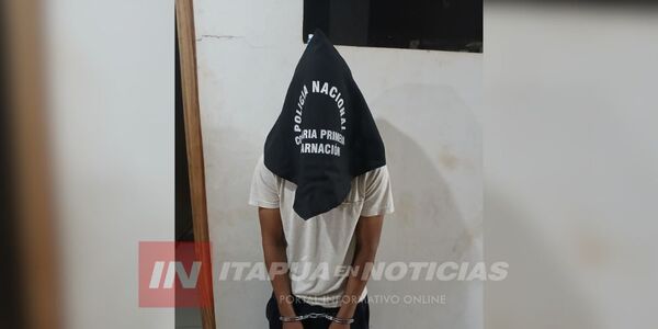 POLICÍA DETIENE A SUJETO CON ROSARIO DE ANTECEDENTES