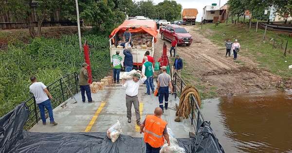 La Nación / Asisten a 6.000 familias afectadas por las inundaciones en Alto Paraguay